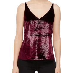 Cheap 🤩 J Brand Lucy 👩 Womens Velvet Shimmer Camisole Top 😍