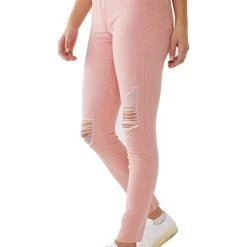 Best Pirce โ True Religion Halle ๐ฉ Womens Destroyed Mid-Rise Skinny ๐ Jeans ๐
