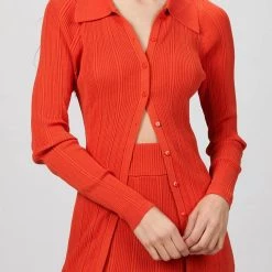 Best deal 🥰 Ronny Kobo 👩 women Di Knit Top In Fire ✨