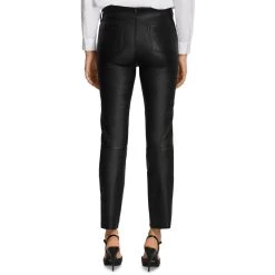 Budget ✨ J Brand 👩 Womens Leather Mid-Rise Straight Leg Pants 🥰 -Outlet J Brand Store 1073be3629654bb38957a1d34ab03776 1080x