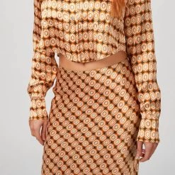 Hot Sale 😍 Ronny Kobo 👩 women Leola Top in Espressso Multi 👍