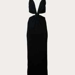 Buy 🔔 Ronny Kobo 👩 women Sammy 👗 Dress in Black 😀