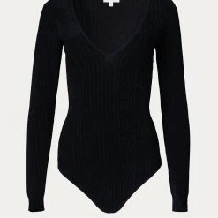 Flash Sale ๐ฅ Ronny Kobo ๐ฉ women Talma Bodysuit in Black ๐