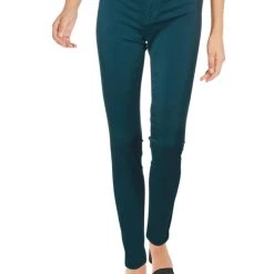 Hot Sale 👏 J Brand 485 👩 Womens Mid-Rise Sateen Colored Skinny 👖 Jeans 🛒