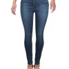 Hot Sale 🎉 J Brand Maria 👩 Womens Denim Medium Wash Skinny 👖 Jeans 🌟
