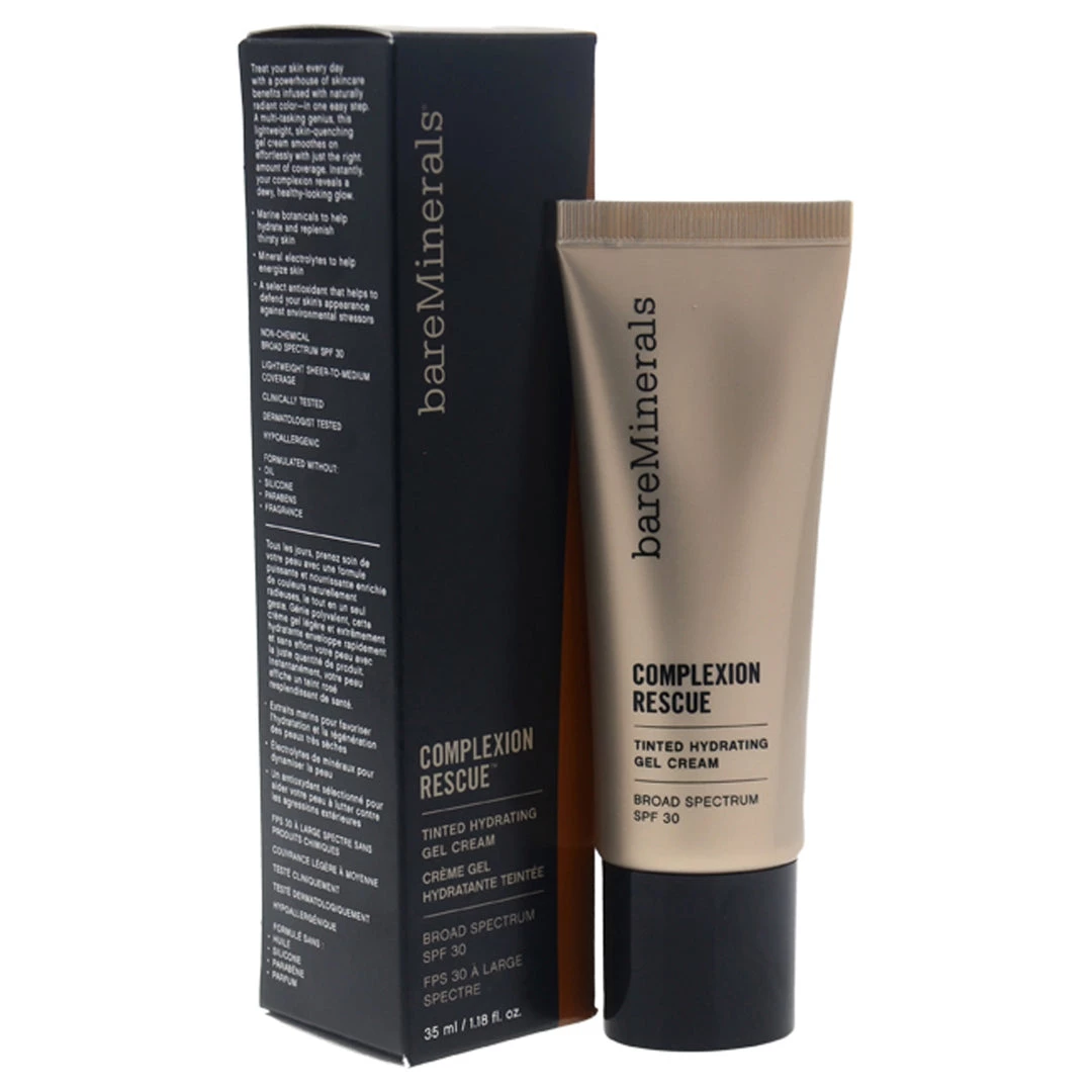 Buy ๐ Complexion Rescue Tinted Hydrating Gel Cream SPF 30 - 09 Chestnut by bareMinerals for ๐ฉ Women - 1.18 oz Foundation ๐ 3 Buy ๐ Complexion Rescue Tinted Hydrating Gel Cream SPF 30 - 09 Chestnut by bareMinerals for ๐ฉ Women - 1.18 oz Foundation ๐