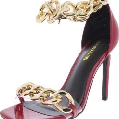 Budget ๐ฅ True Religion Milagros ๐ฉ Womens Faux Leather Ankle Wrap Evening ๐ฉด Sandals โจ