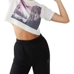Best Sale ✔️ True Religion 👩 Womens Graphic Cropped T-Shirt ❤️