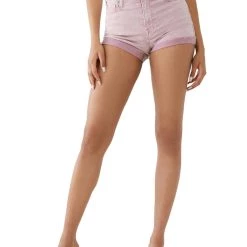 Best deal 😉 True Religion Juniors Jennie 👩 Womens Cuffed Mid Rise Denim Shorts 🎁