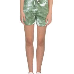 Discount ⌛ True Religion 👩 Womens Tie Dye Drawstring Casual Shorts ✔️
