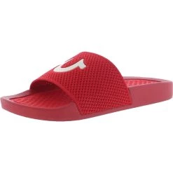 Cheapest 😉 True Religion Austin Mens Woven Slip On Pool Slides 👍
