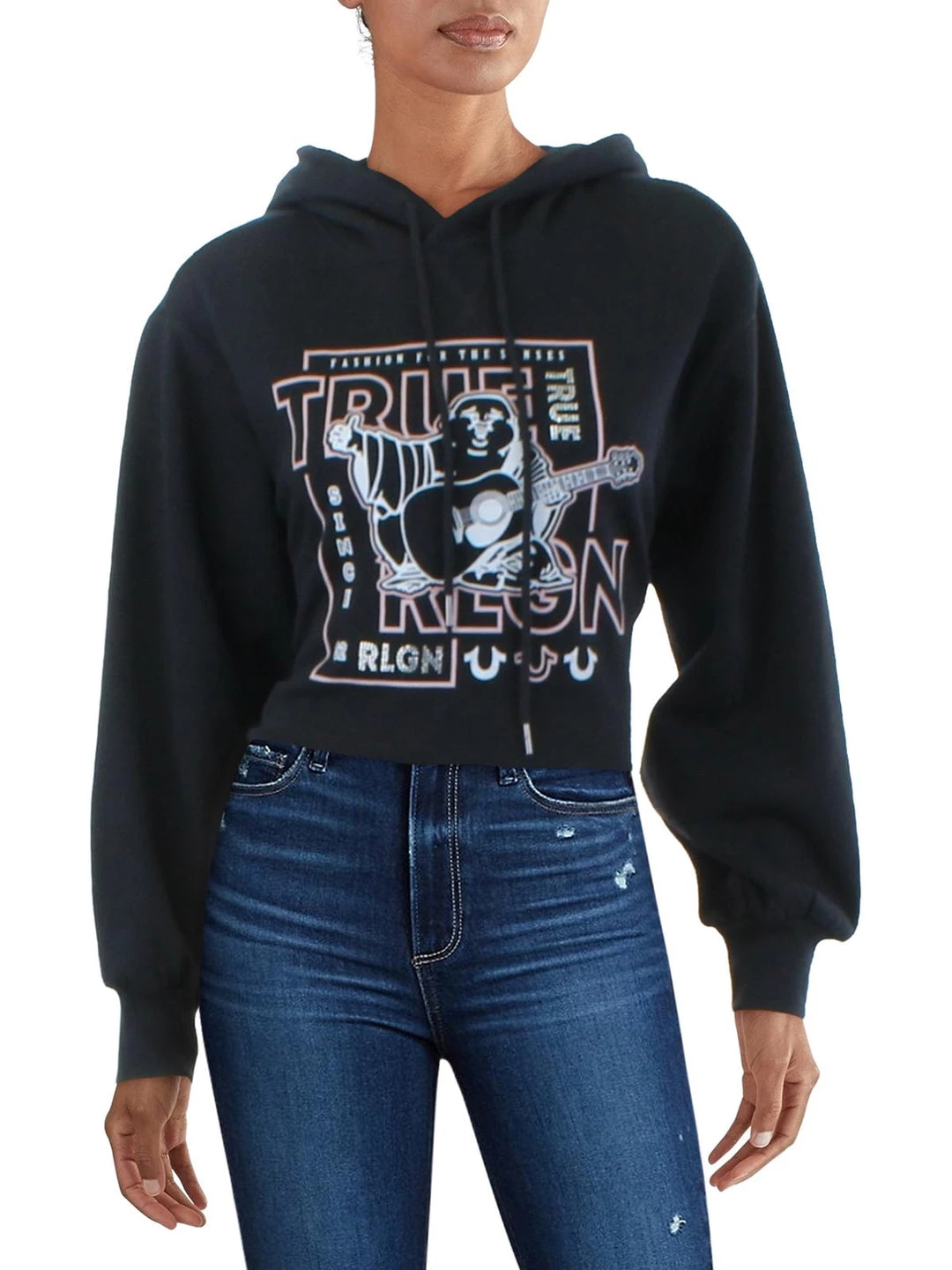Promo ๐ฅ True Religion Buddha ๐ฉ Womens Fleece Graphic Hoodie โจ 3 Promo ๐ฅ True Religion Buddha ๐ฉ Womens Fleece Graphic Hoodie โจ
