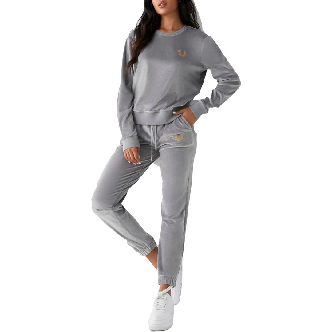 Promo 👏 True Religion 👩 Womens Velvet Graphic Pullover Sweater 🥰 6 Promo 👏 True Religion 👩 Womens Velvet Graphic Pullover Sweater 🥰 - Image 4